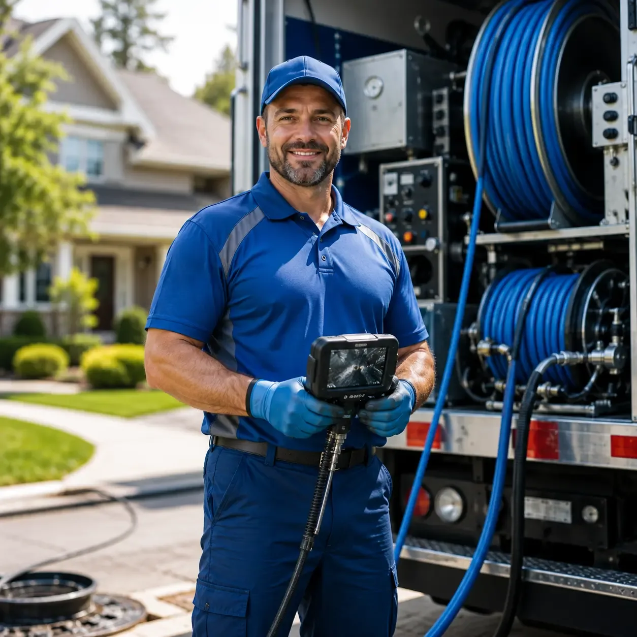 Local outdoor drain cleaning specialists in Hopedale, OH